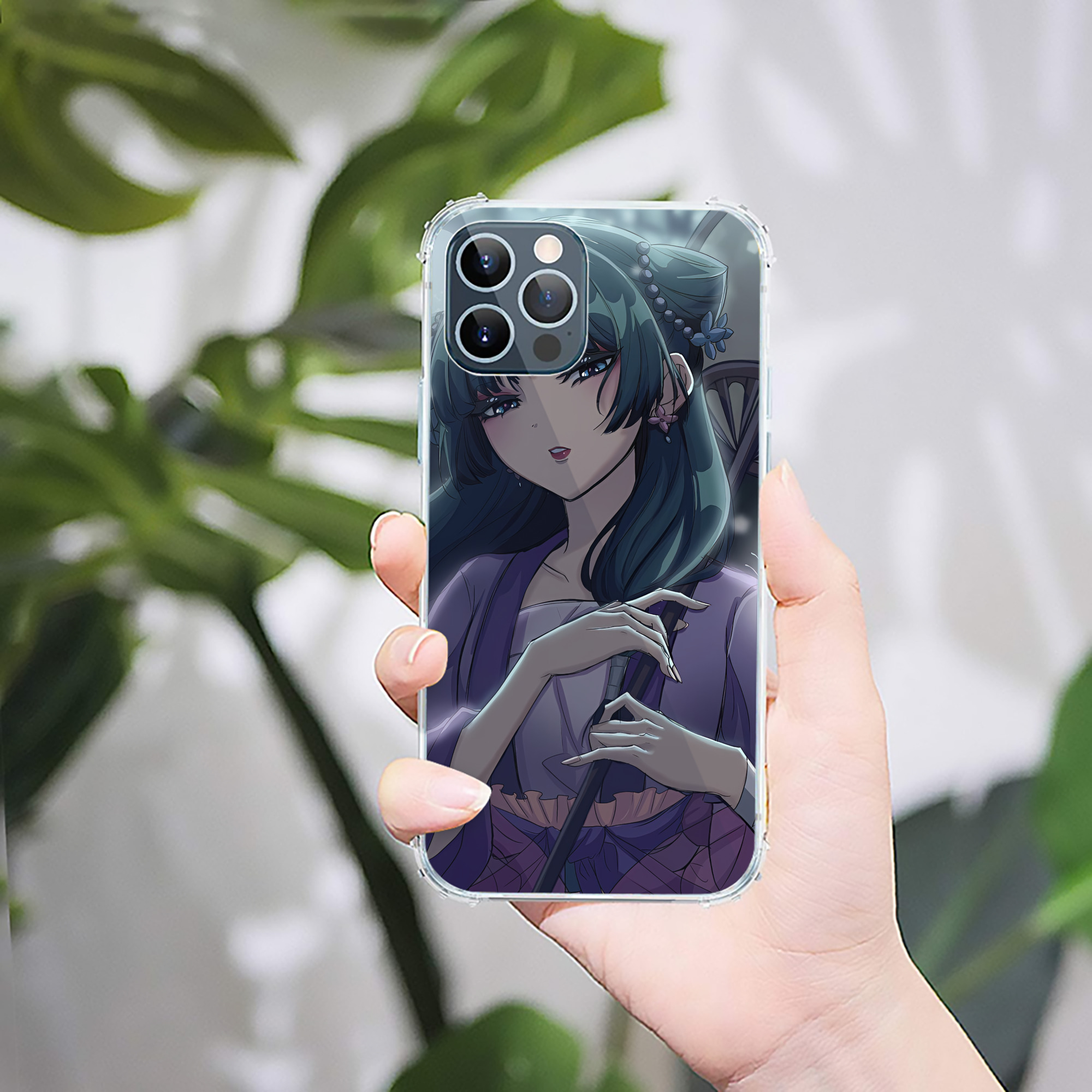 （画像用） 薬屋のひとりごと The Apothecary Diaries 【iPhone 12シリーズ対応】透明スマホケース（クリアソフトケース）